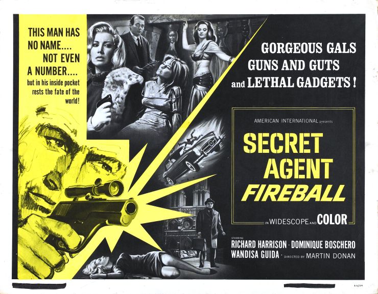 Secret Agent Fireball poster 2