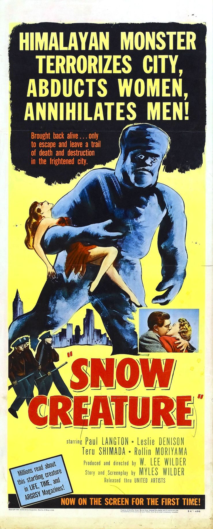Snow Creature poster 2