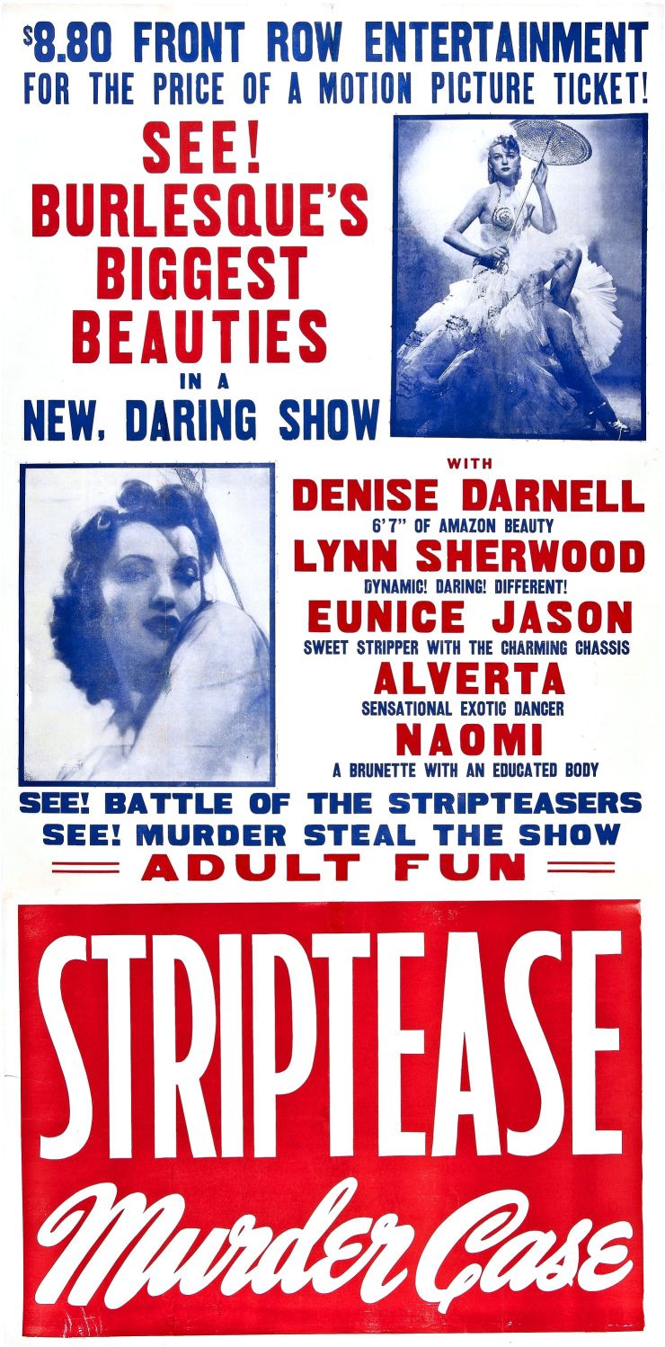 Strip Tease Murder Case poster 2