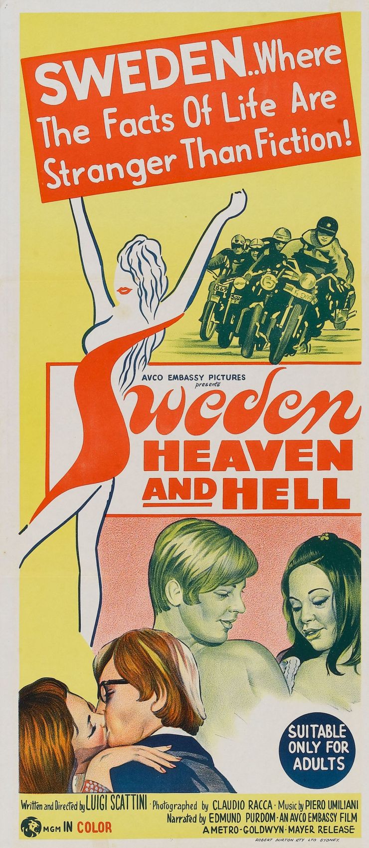 Sweden Heaven And Hell poster 2