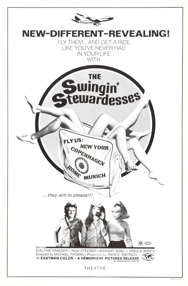 Swingin Stewardesses poster 2