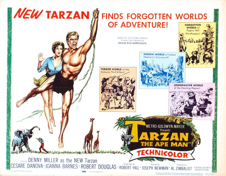 Tarzan Ape Man 1959 poster 2