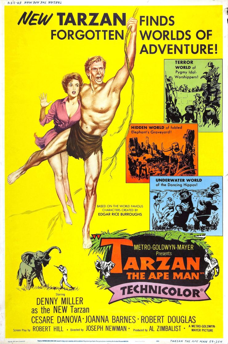 Tarzan Ape Man 1959 poster 3