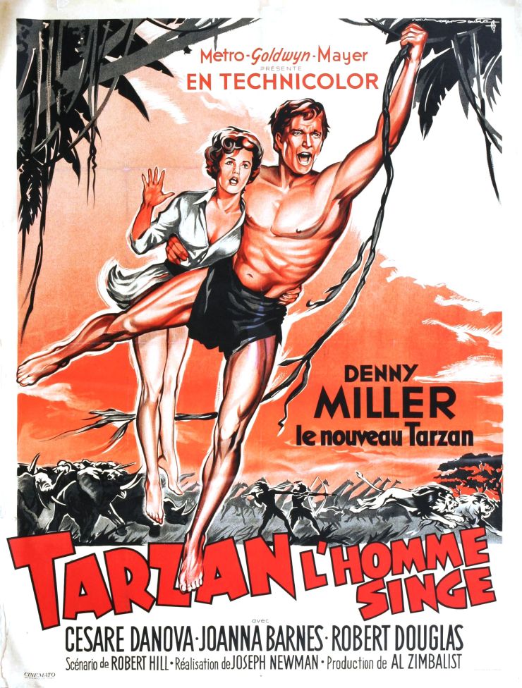 Tarzan Ape Man 1959 poster 4