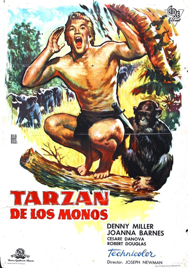 Tarzan Ape Man 1959 poster 5