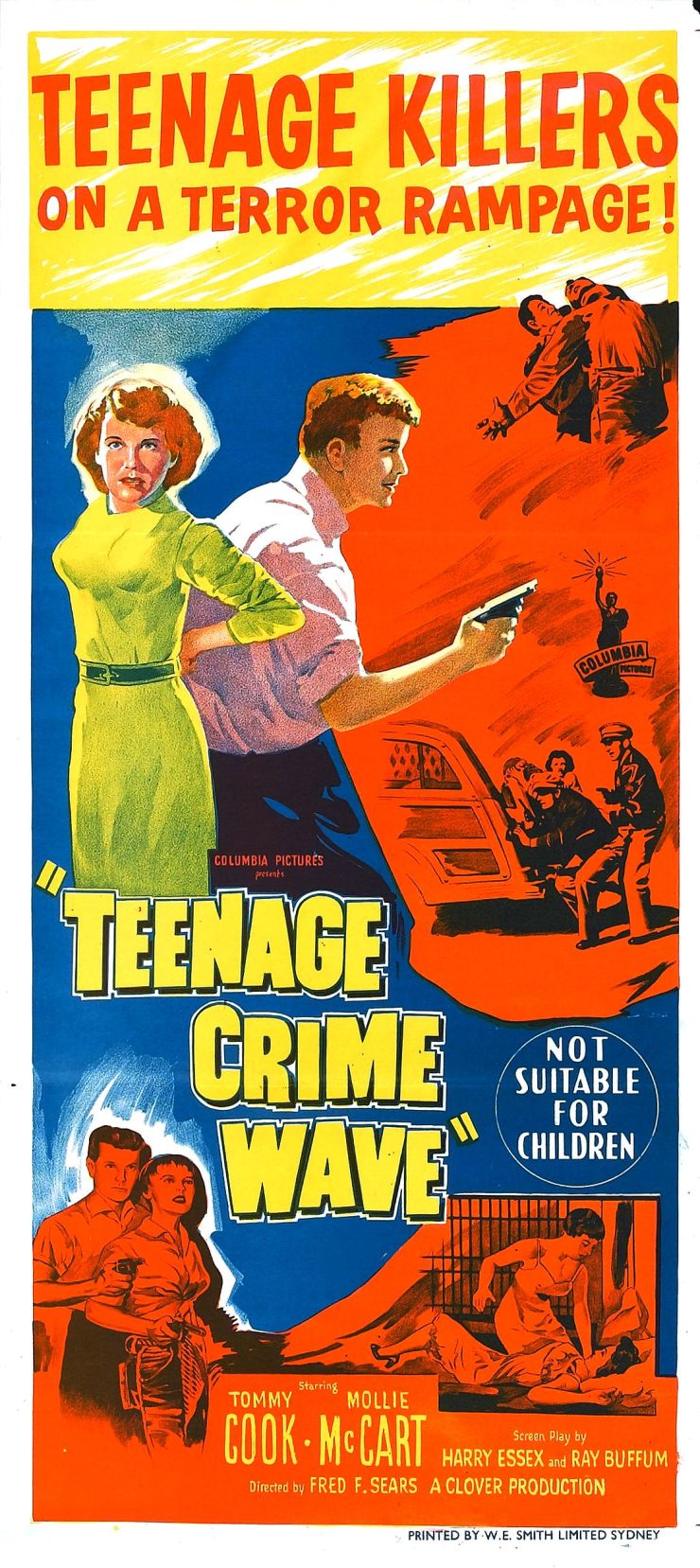 Teenage Crime Wave poster 2