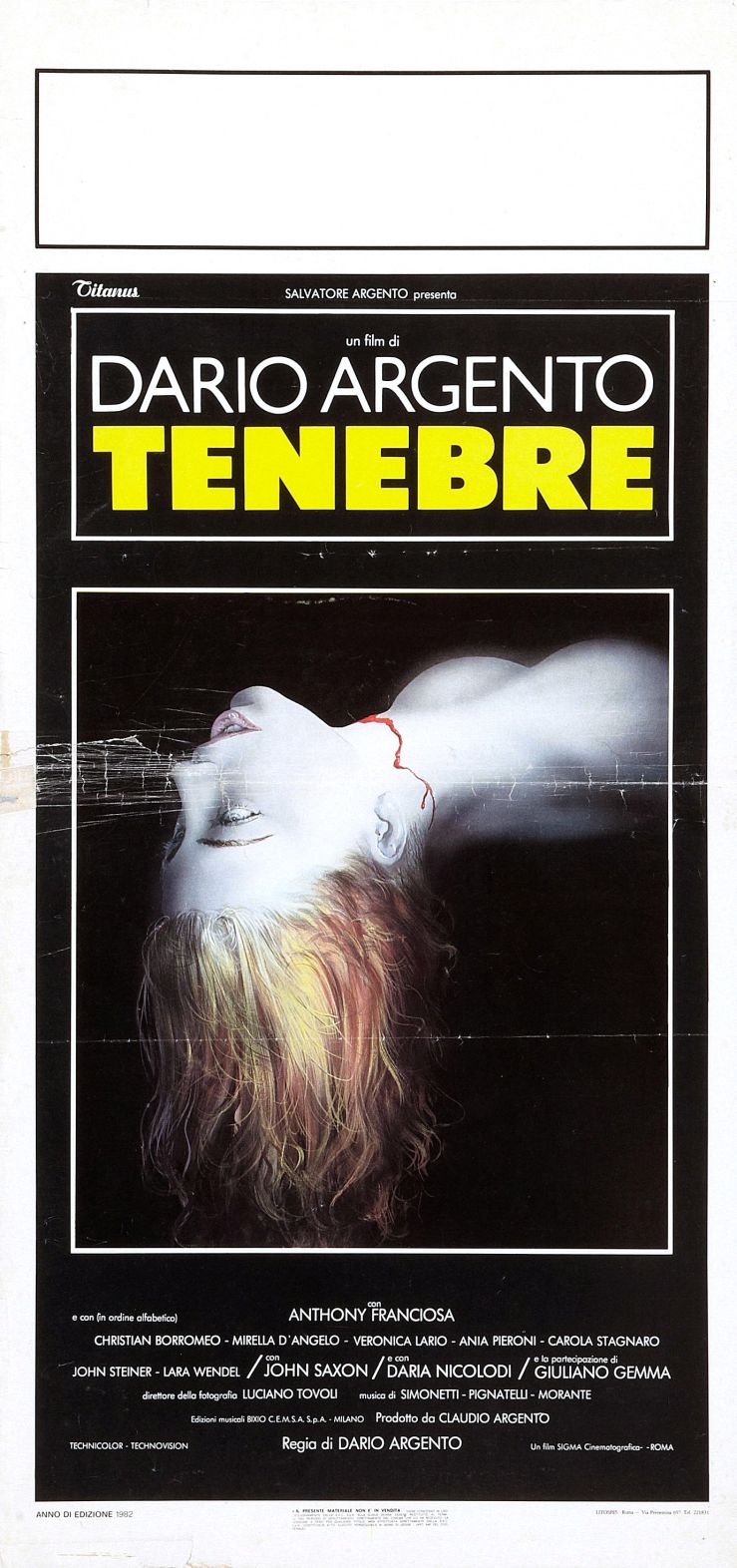 Tenebre poster 2
