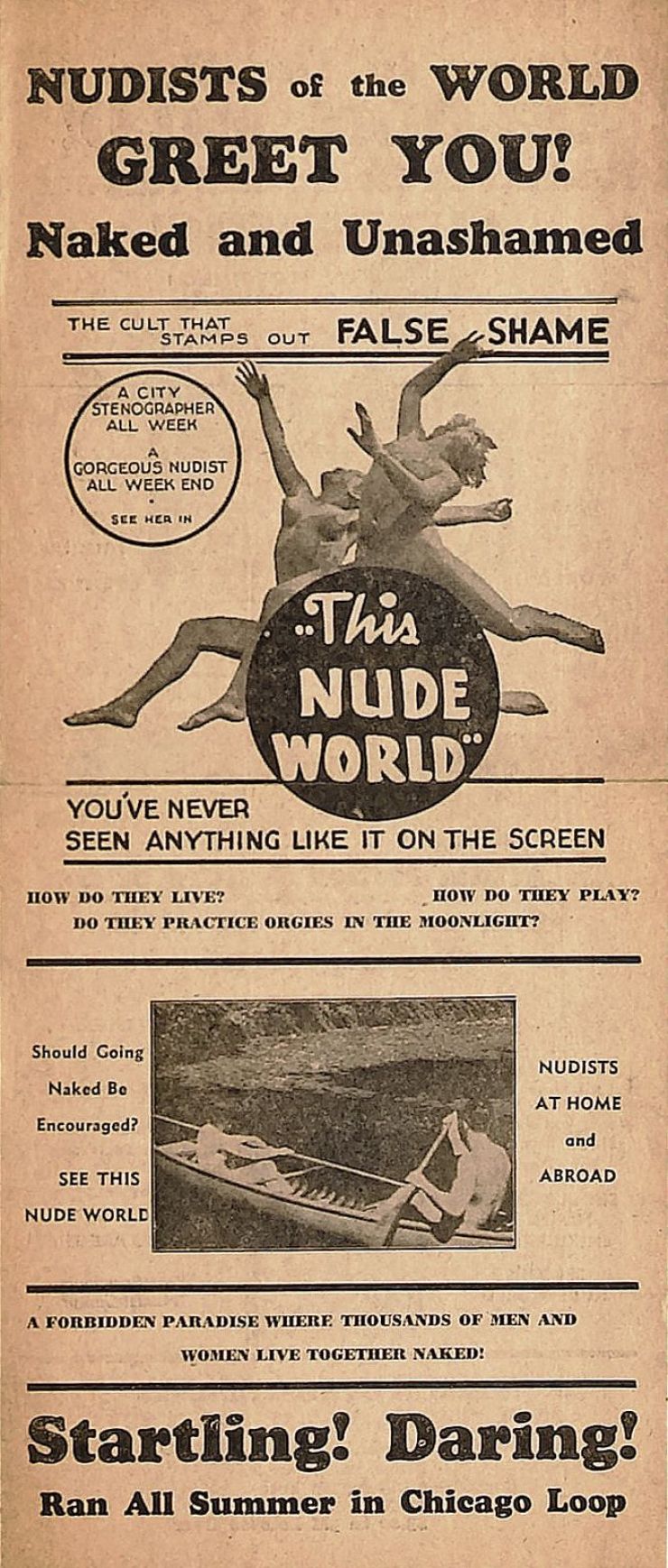 This Nude World poster 2