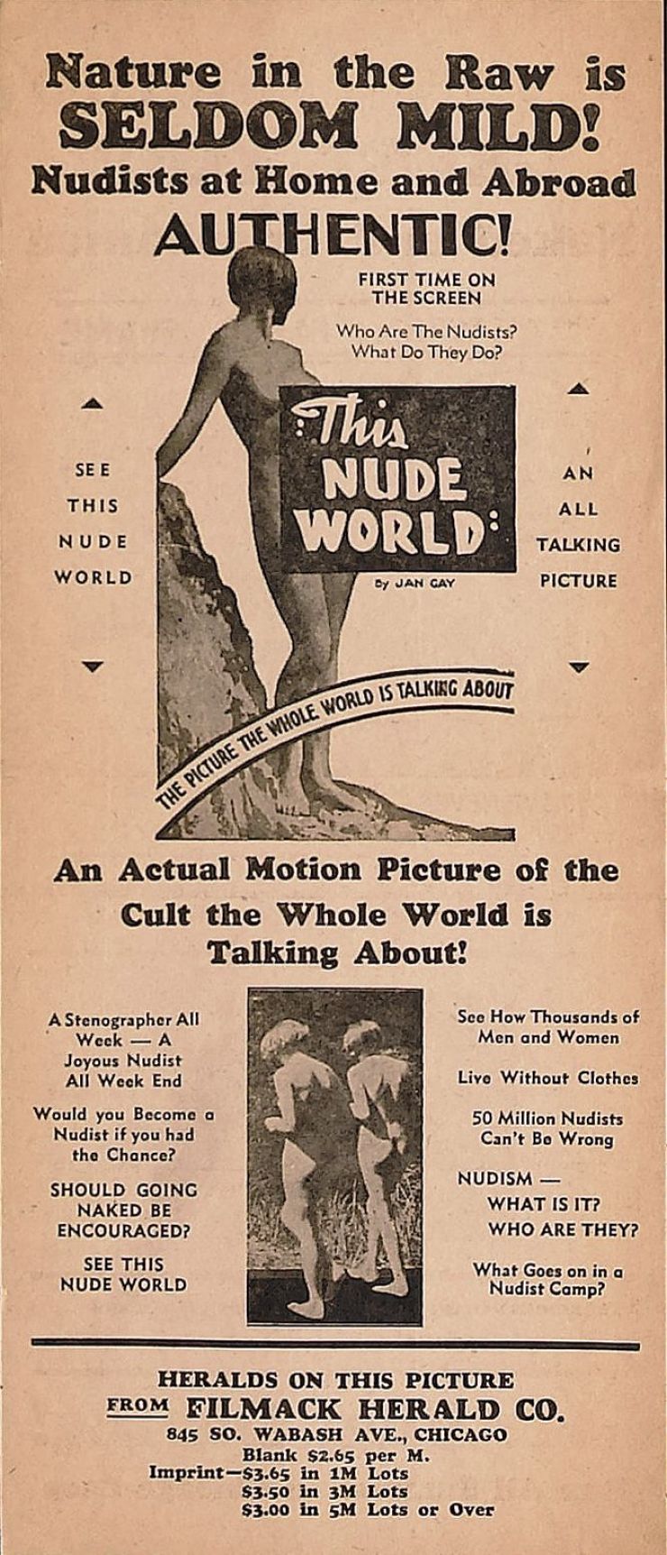 This Nude World poster 3