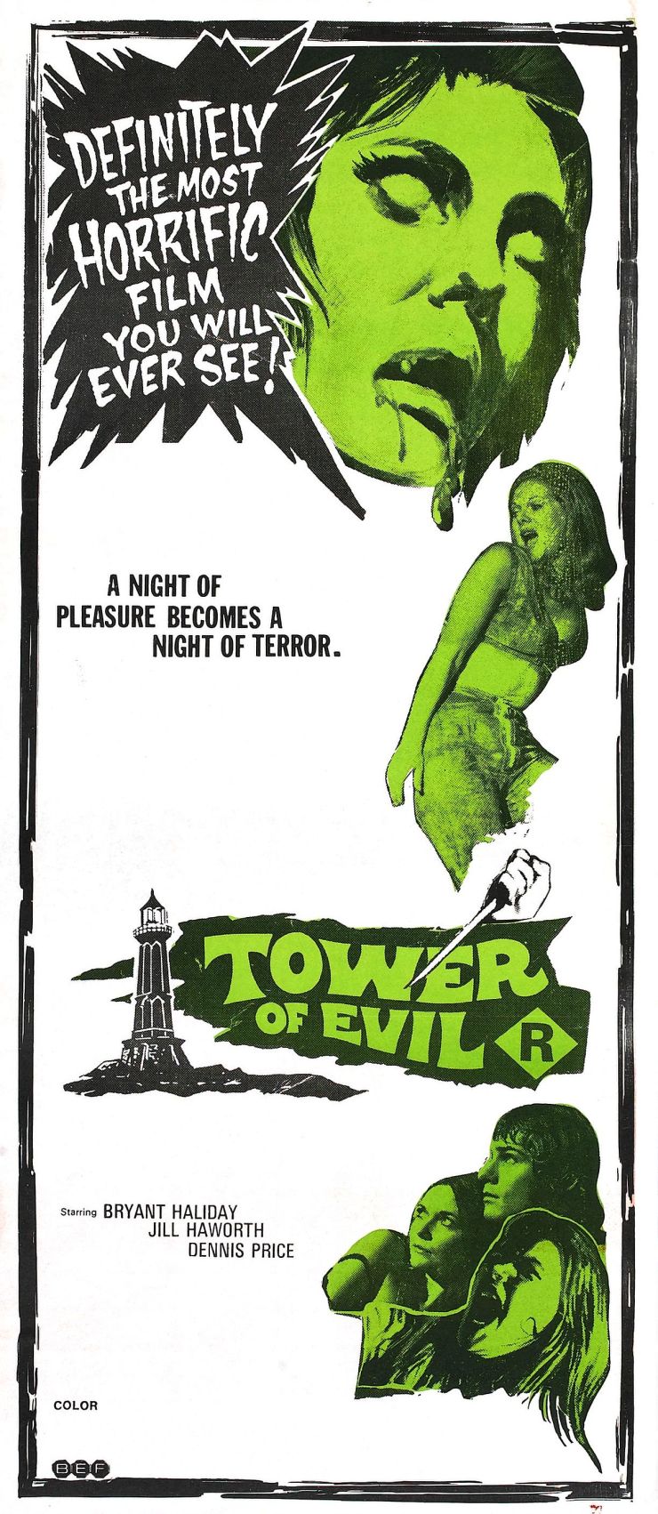 Tower Of Evil poster 2