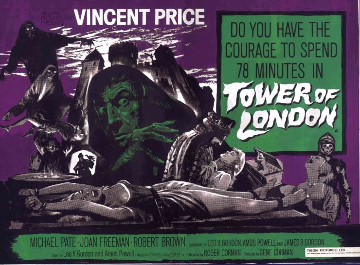 Tower Of London 1962 poster 2