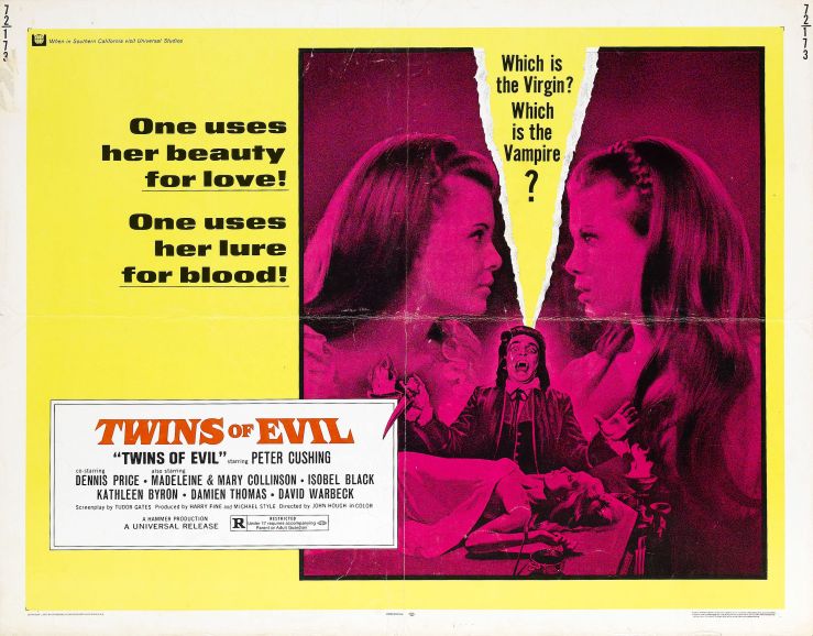 Twins Of Evil poster 2