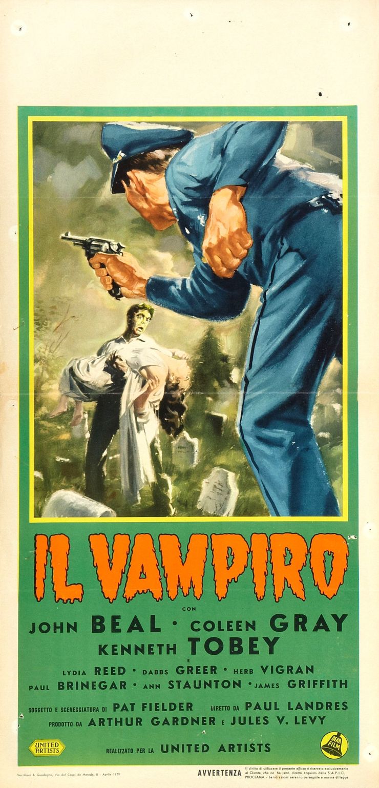 Vampire 1957 poster 2