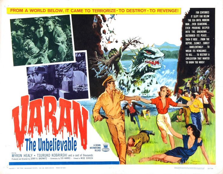 Varan The Unbelievable poster 2
