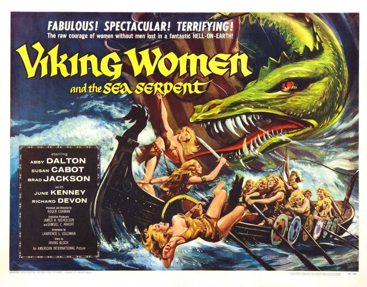 Viking Women And Sea Serpent poster 2