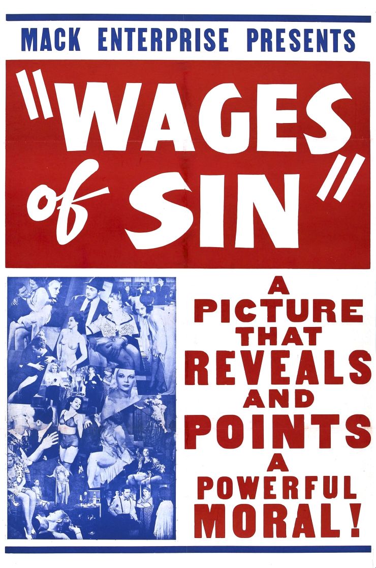 Wages Of Sin 1938 poster 2