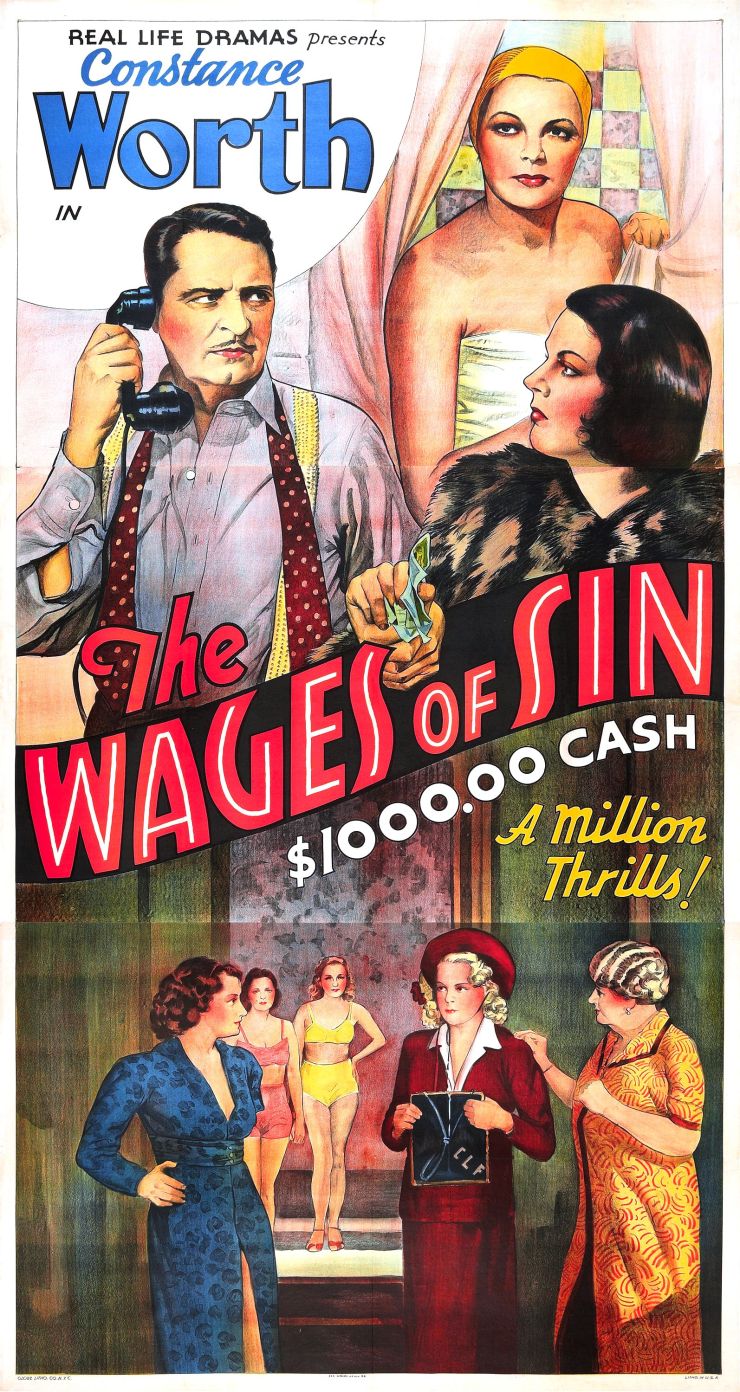 Wages Of Sin 1938 poster 3
