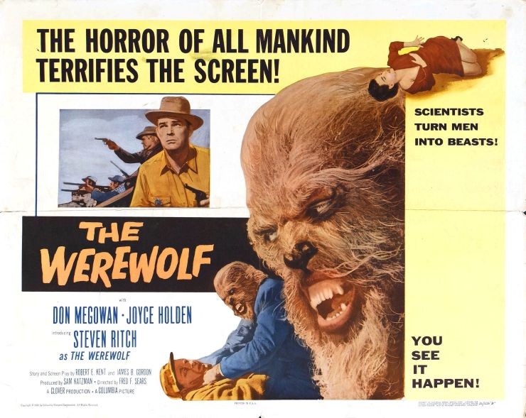Werewolf 1954 poster 2
