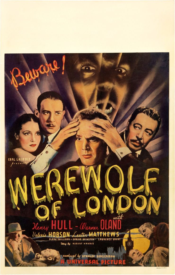 Werewolf Of London poster 2