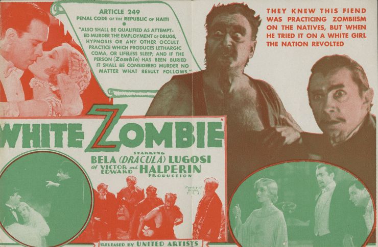 White Zombie poster 2