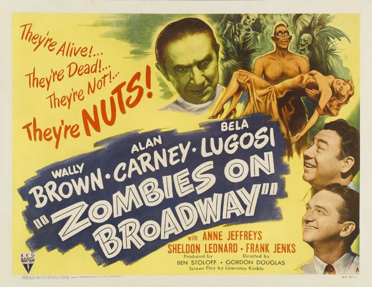 Zombies On Broadway poster 2