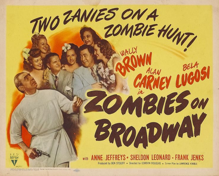 Zombies On Broadway poster 3